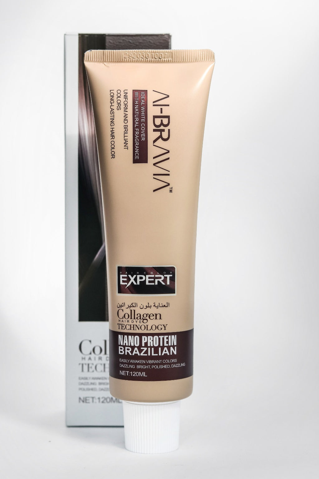 AI-BRAVIA Pro Hair Color Cream | Permanent Hair Dye | Nano Protein Brazilian &Collagen Technology
